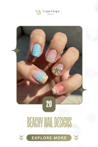 20 Beachy Nail Designs That Capture the Essence of Summer