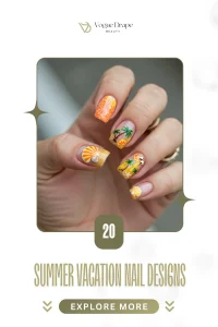 20 Summer Vacation Nail Designs You Cant Miss