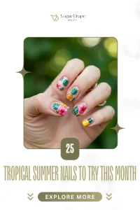 25 Tropical Summer Nails to Try This Month