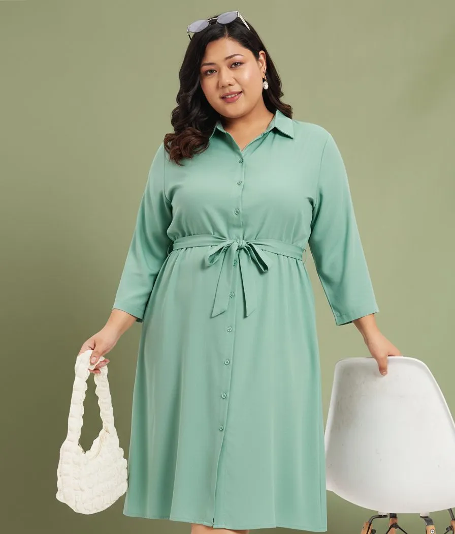 Plus size woman wearing mesh top at a stadium