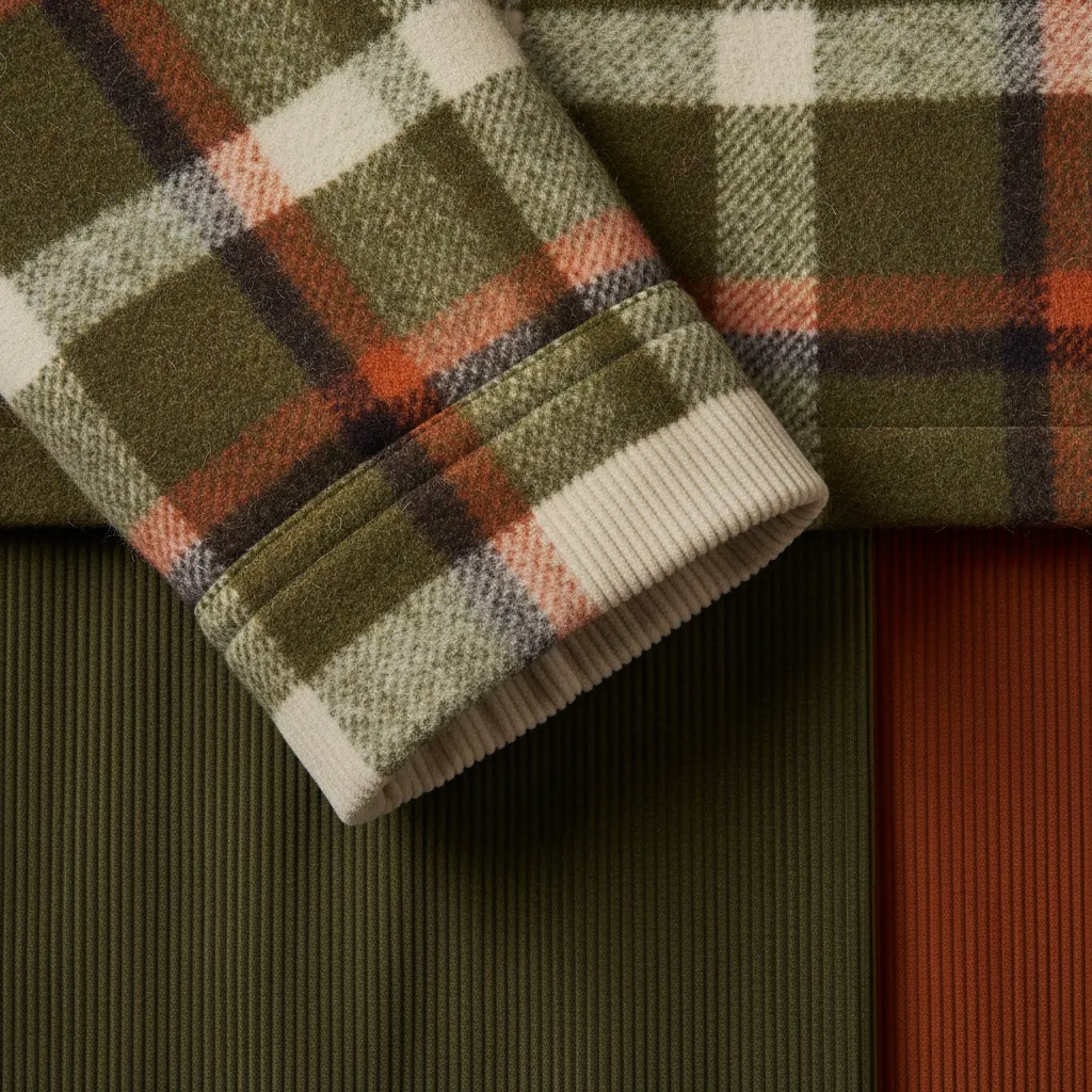 Ribbed Cotton Corduroy Pants